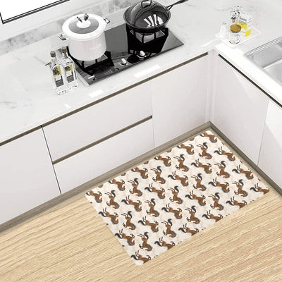 Horse Print Design LKS308 Kitchen Mat