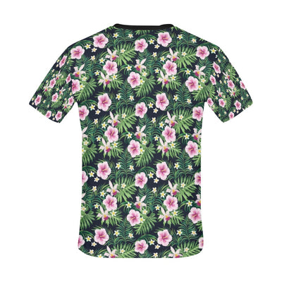 Hibiscus Tropical Print Design LKS309 Men's All Over Print T-shirt