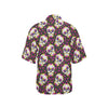 sugar skull Floral Pattern Women's Hawaiian Shirt