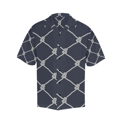 Rope Pattern Print Design A02 Men's Hawaiian Shirt