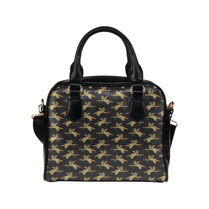 Cupid Pattern Print Design 02 Shoulder Handbag