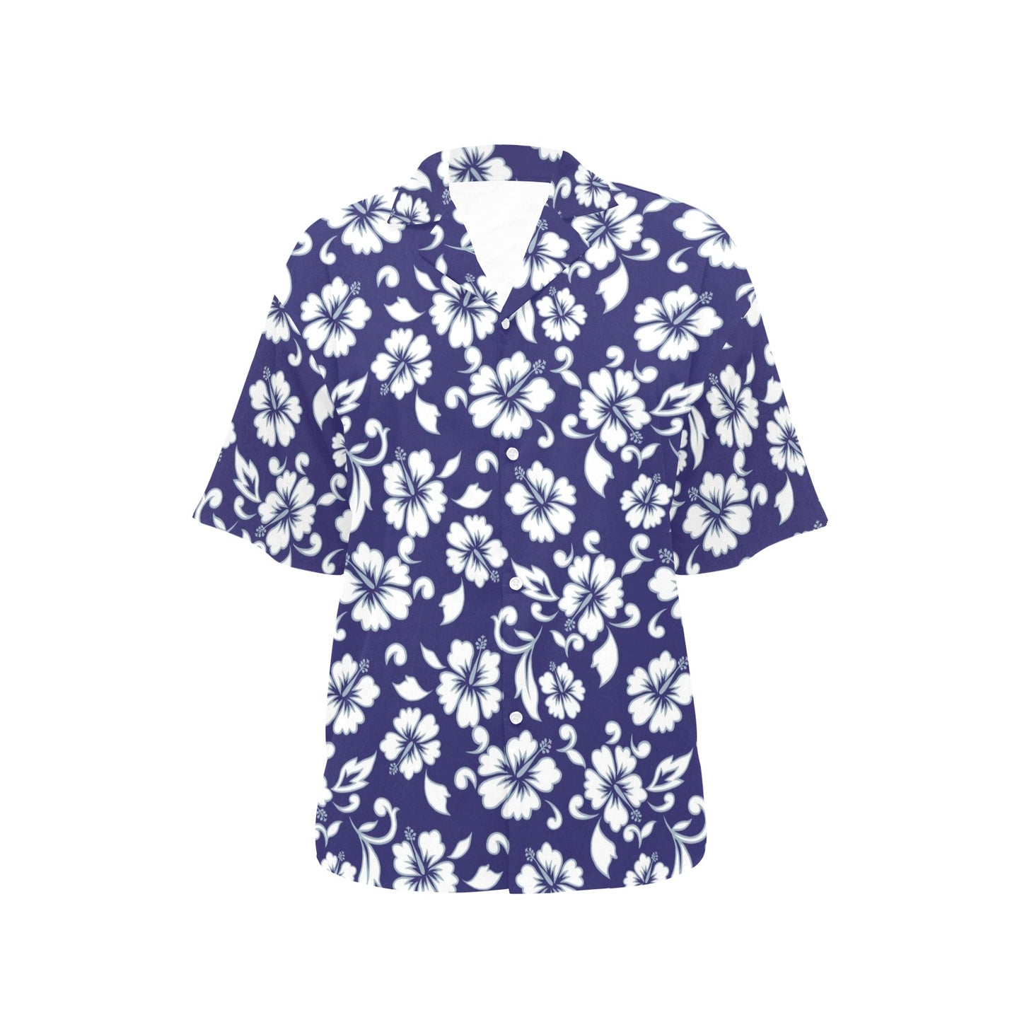 Hibiscus Pattern Print Design HB010 Women's Hawaiian Shirt
