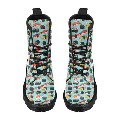 Sushi Pattern Design Women's Boots