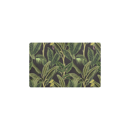 Banana Leaf Pattern Print Design BL04 Kitchen Mat