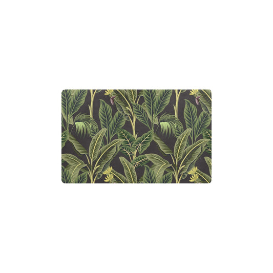 Banana Leaf Pattern Print Design BL04 Kitchen Mat