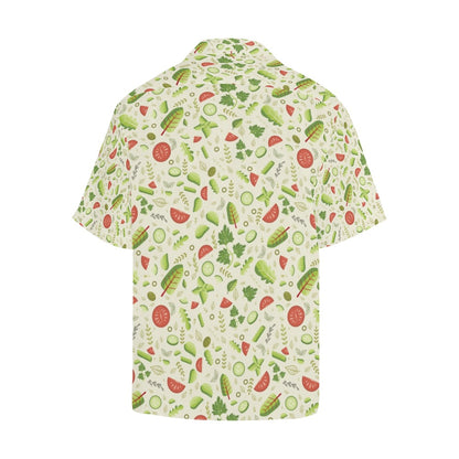 Salad Vegetable Print Design LKS302 Men's Hawaiian Shirt