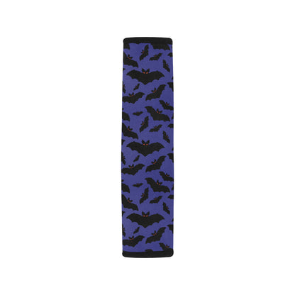 Bat Halloween Pattern Print Design 02 Car Seat Belt Cover