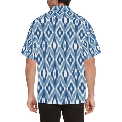Ikat Pattern Print Design 03 Men's Hawaiian Shirt