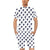 Horse Head Print Design LKS303 Men's Romper