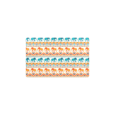 Elephant Aztec Ethnic Print Pattern Kitchen Mat