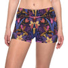 Lily Pattern Print Design LY016 Yoga Shorts