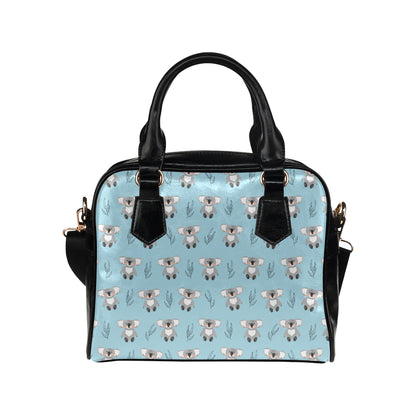 Koala Pattern Print Design 01 Shoulder Handbag