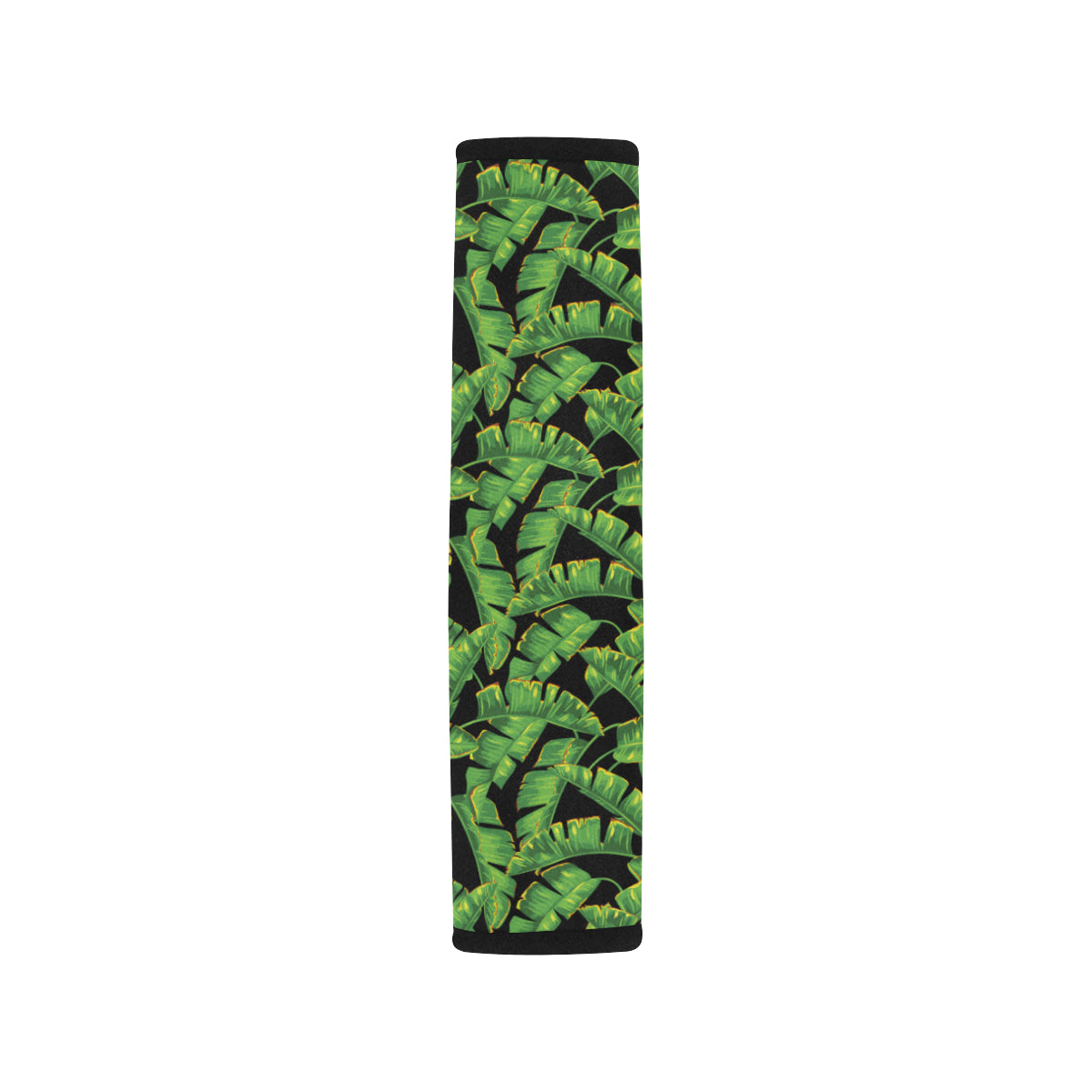 Banana Leaf Pattern Print Design 03 Car Seat Belt Cover