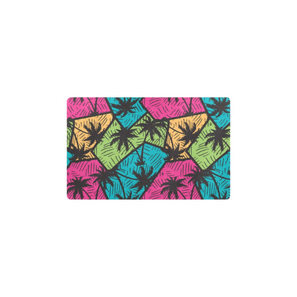 Palm Tree Pattern Print Design PT09 Kitchen Mat