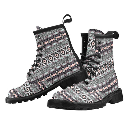 Safari Pattern Print Design LKS302 Women's Boots