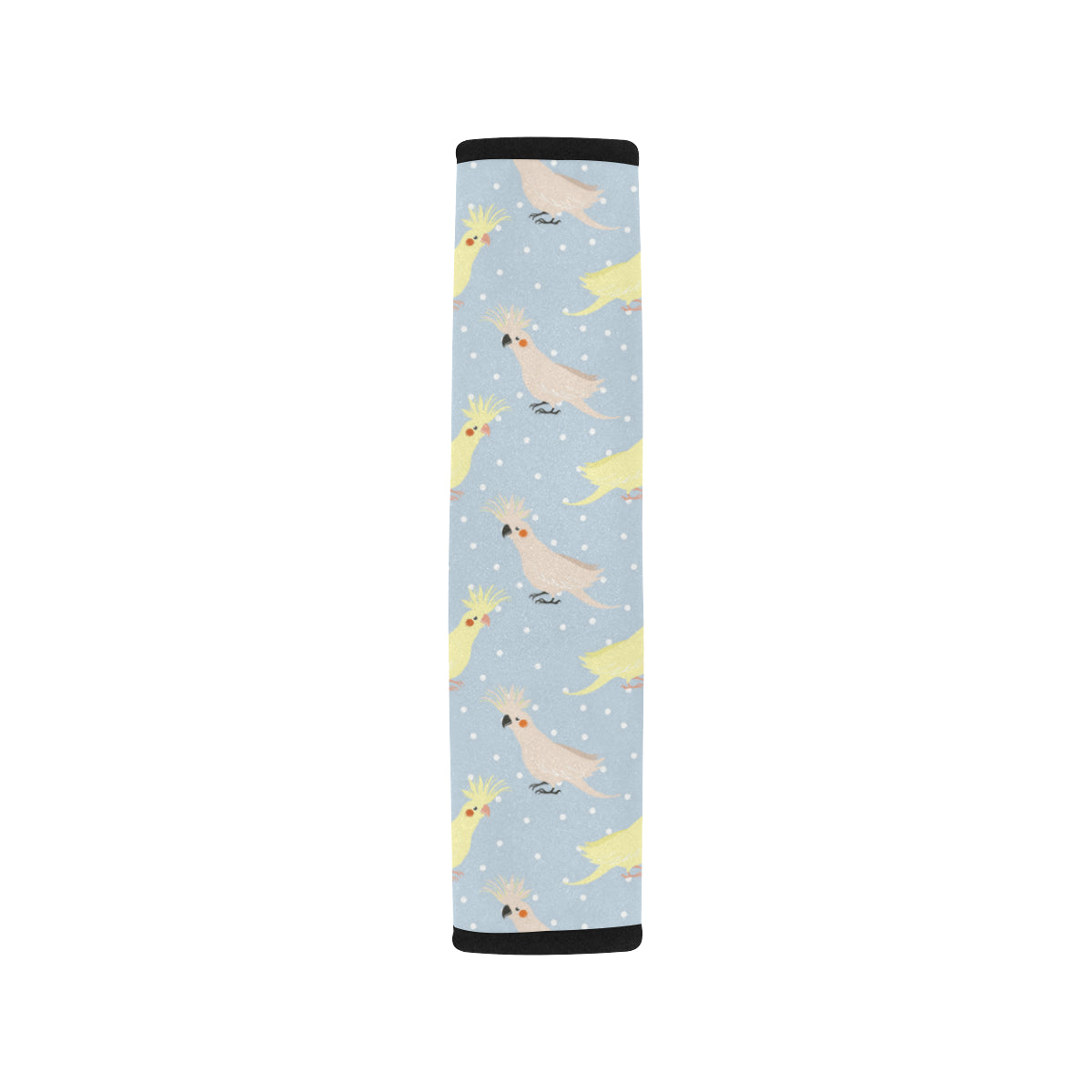 Cockatiel Pattern Print Design 03 Car Seat Belt Cover