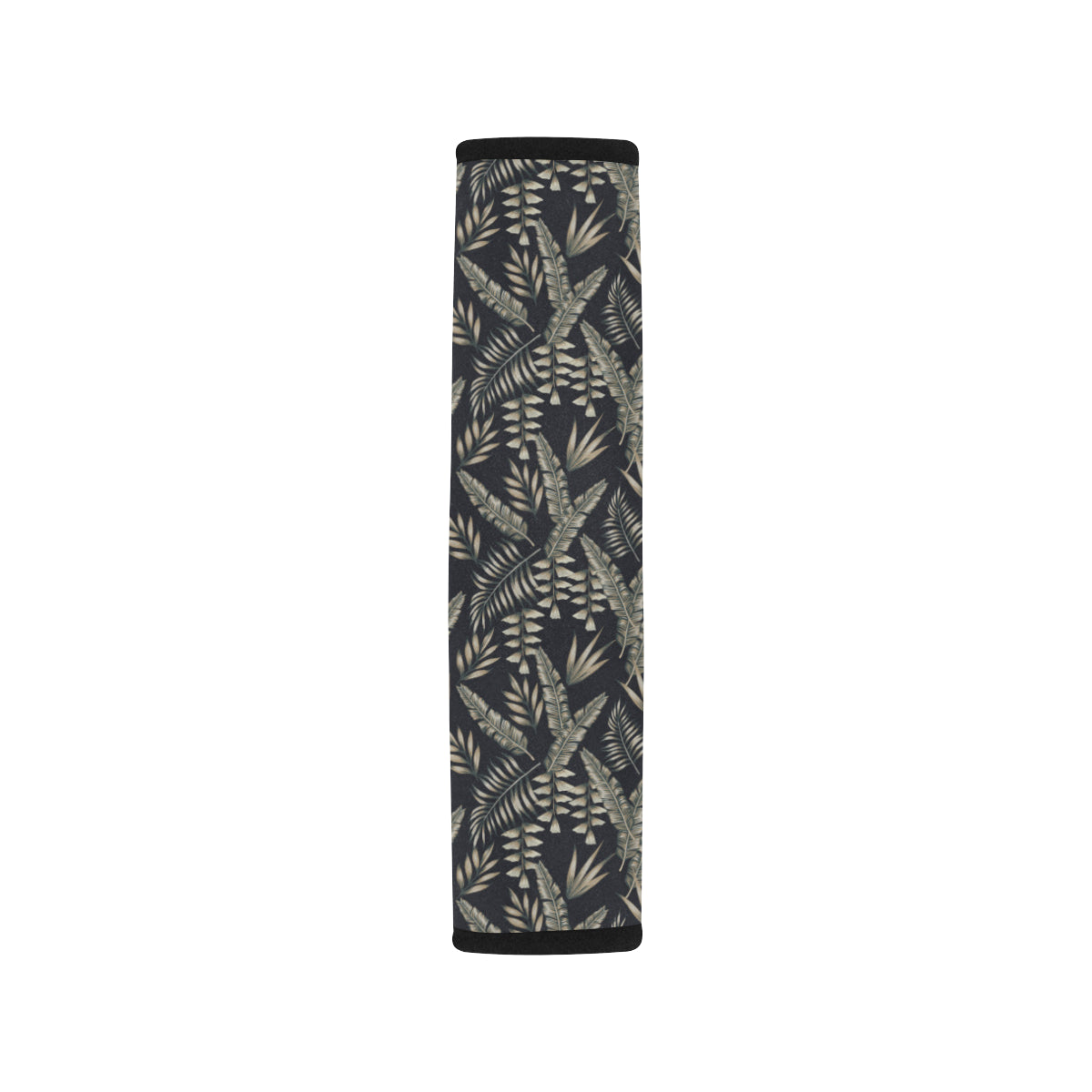 Banana Leaf Pattern Print Design 07 Car Seat Belt Cover