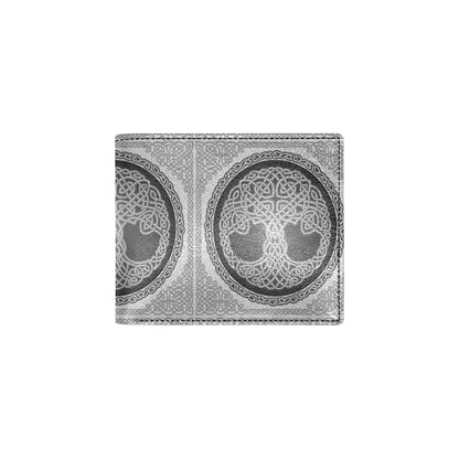Celtic Tree of life Print Men's ID Card Wallet