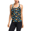 UFO Alien Print Design LKS306 Women's Racerback Tank Top