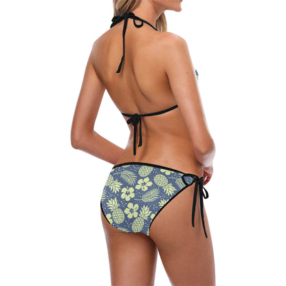 Pineapple Pattern Print Design PP07 Bikini