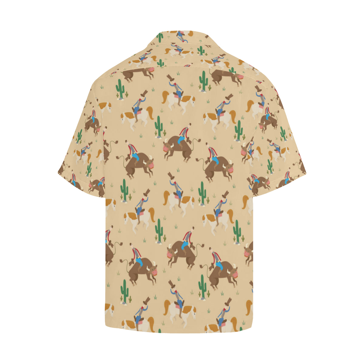 Rodeo Pattern Print Design A02 Men's Hawaiian Shirt