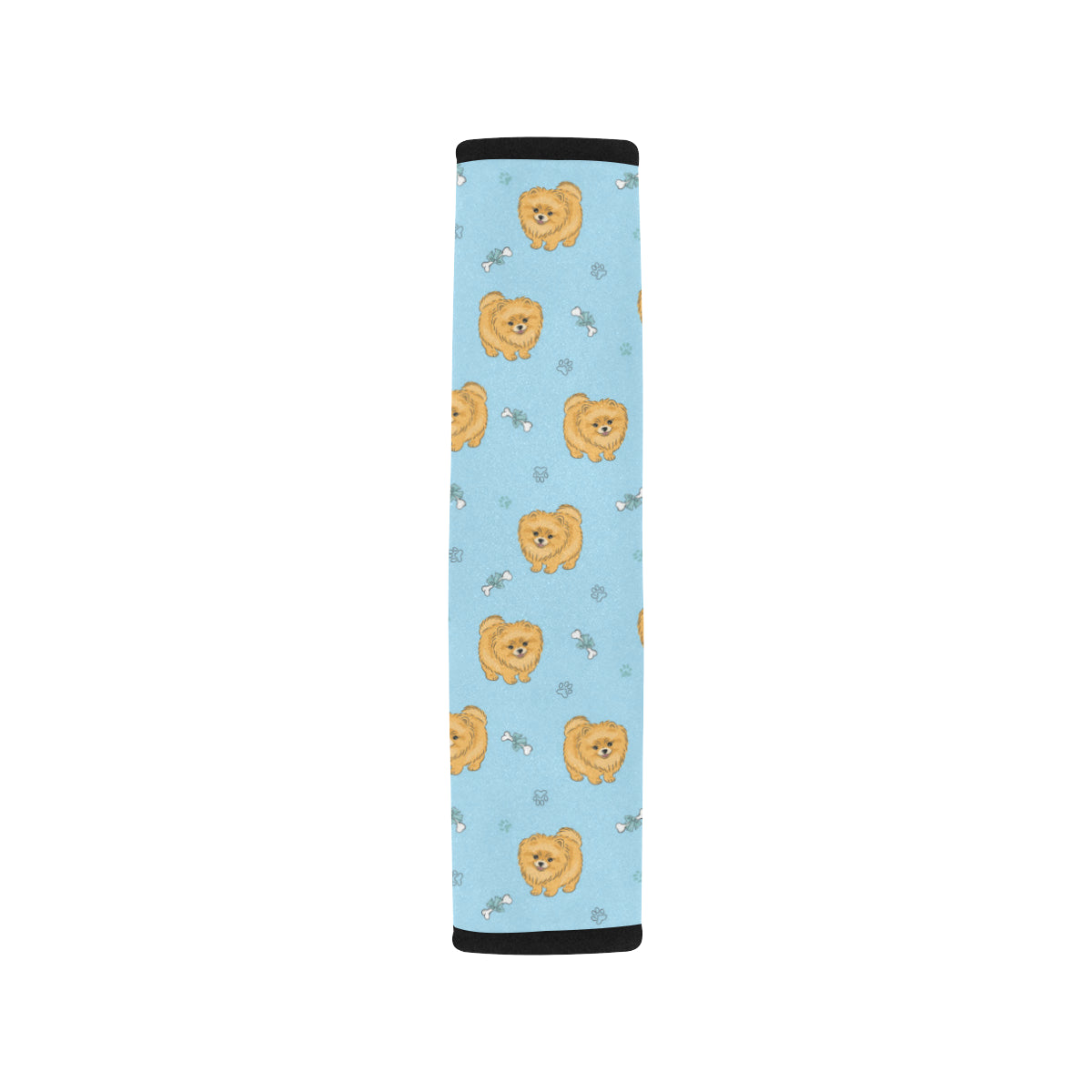 Pomeranians Pattern Print Design A03 Car Seat Belt Cover