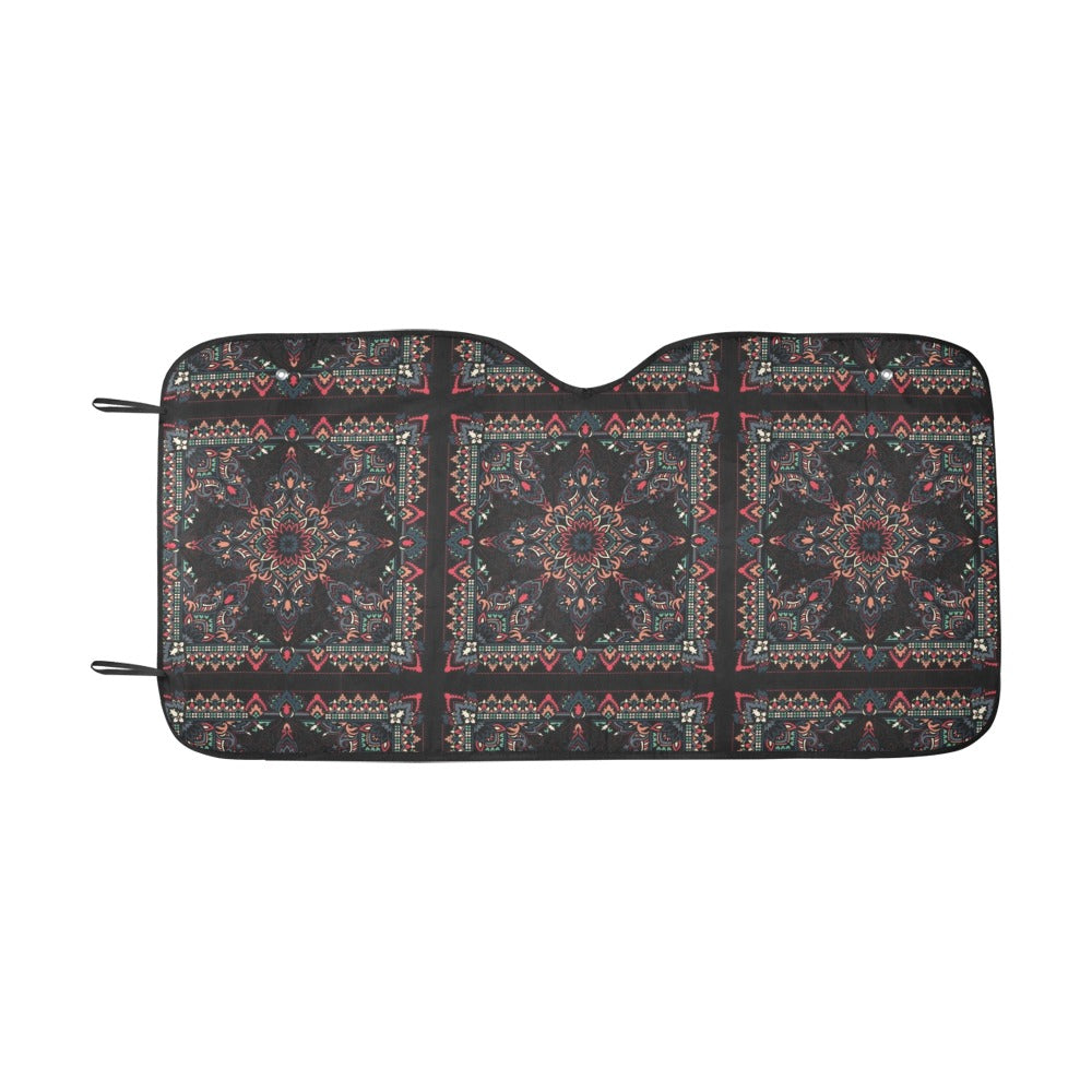 Bandana Print Design LKS307 Car front Windshield Sun Shade