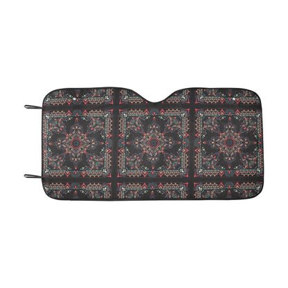Bandana Print Design LKS307 Car front Windshield Sun Shade