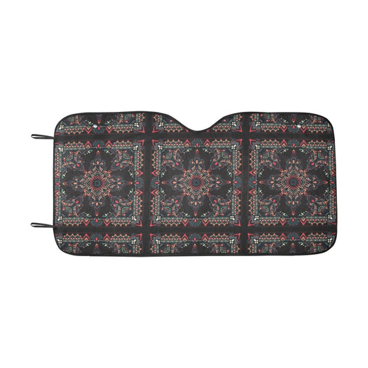 Bandana Print Design LKS307 Car front Windshield Sun Shade