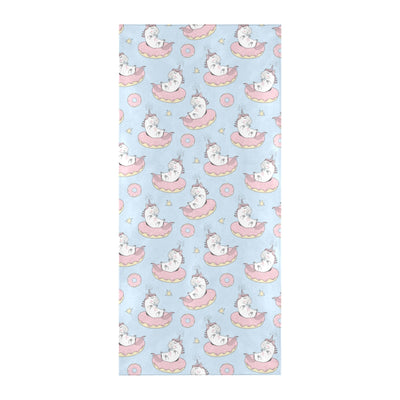 Unicorn Print Design LKS303 Beach Towel 32" x 71"