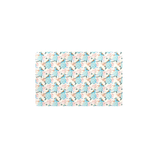 Bluebird Pattern Print Design 03 Kitchen Mat