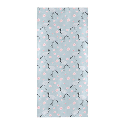 Sakura Bird Print Design LKS304 Beach Towel 32" x 71"