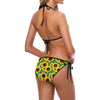 Sunflower Pattern Print Design SF02 Bikini