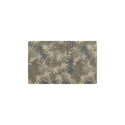 Palm Tree camouflage Kitchen Mat