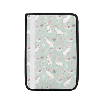 Rabbit Pattern Print Design RB011 Car Seat Belt Cover