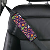 Flower Power Peace Design Print Car Seat Belt Cover