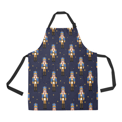 Nutcracker Pattern Print Design A04 Apron with Pocket