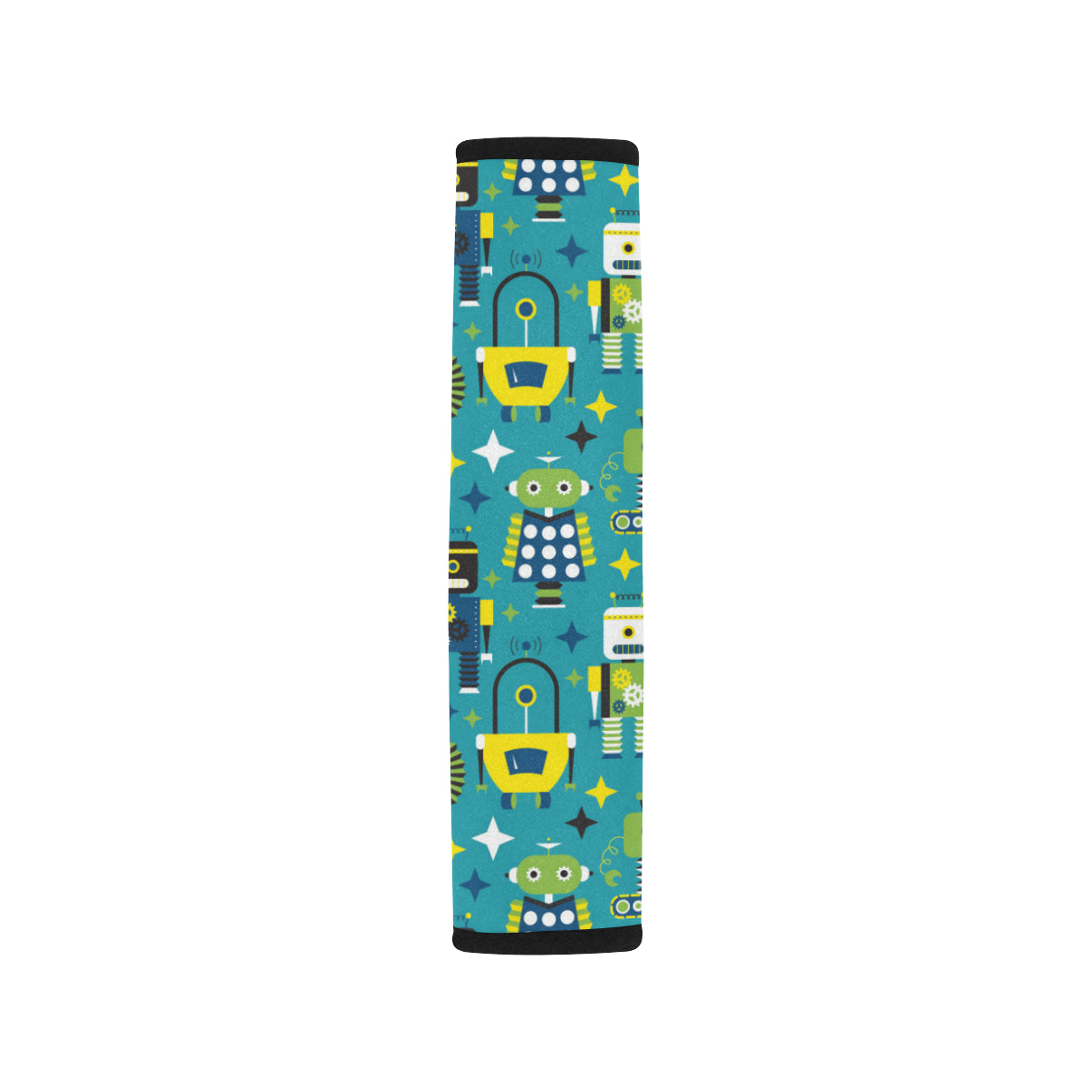 Robot Pattern Print Design A02 Car Seat Belt Cover