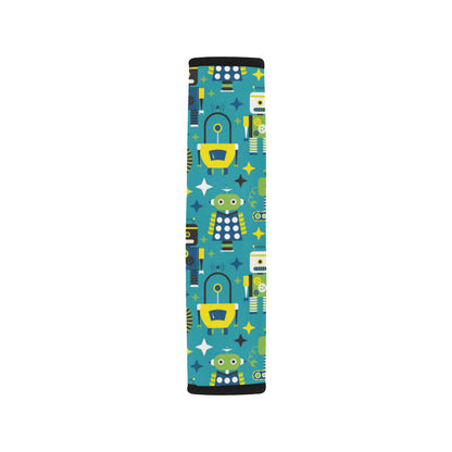 Robot Pattern Print Design A02 Car Seat Belt Cover