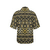 Gold Aztec Tribal Women's Hawaiian Shirt