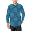 Medallion Pattern Print Design 04 Men's Long Sleeve Shirt