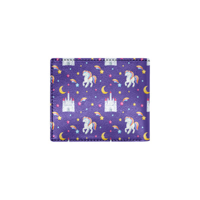 Unicorn Casttle Men's ID Card Wallet