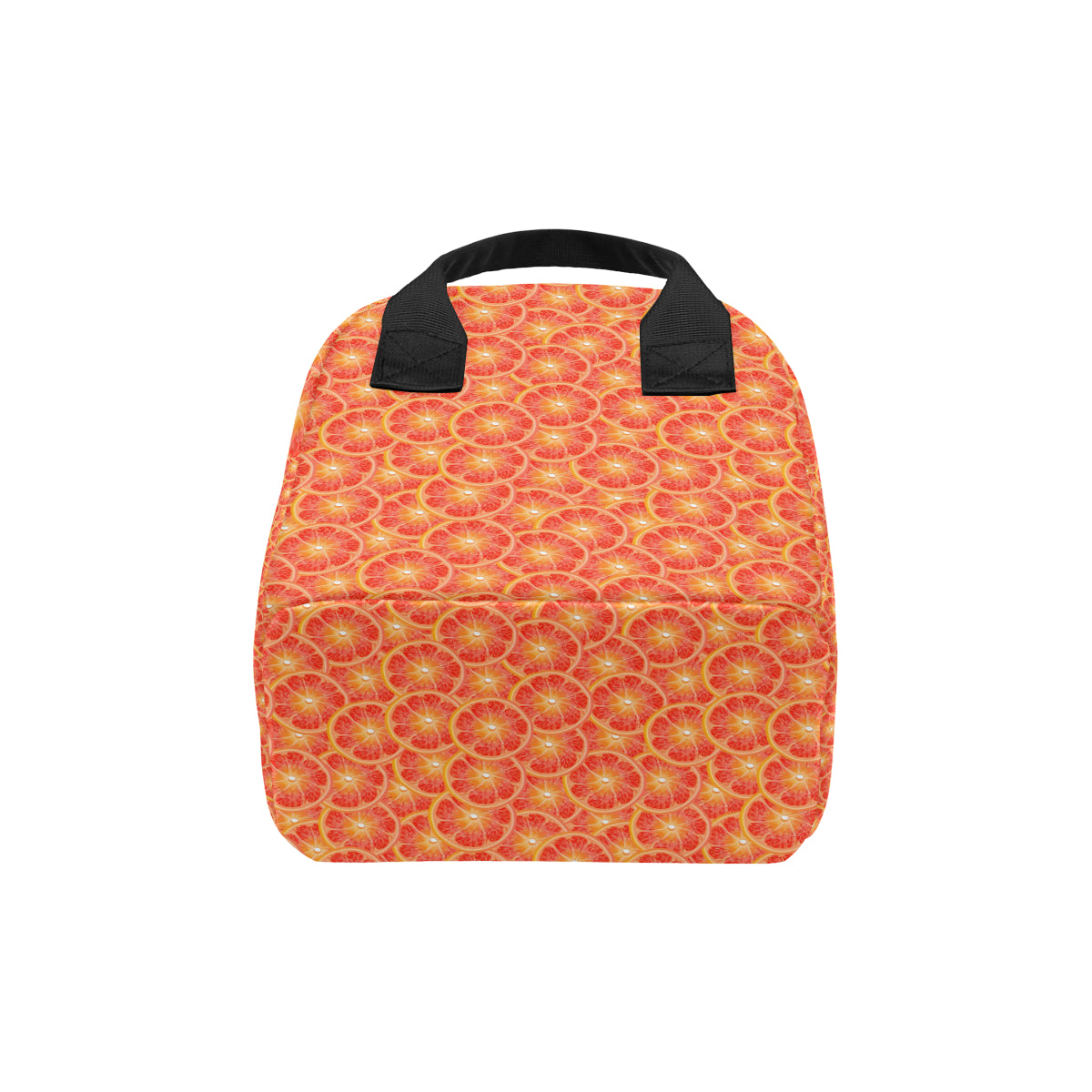 Grapefruit Pattern Print Design GF06 Insulated Lunch Bag