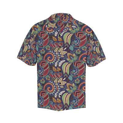 Paisley Boho Pattern Print Design A03 Men's Hawaiian Shirt