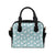 Alpaca Pattern Print Design 02 Shoulder Handbag