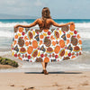 Thanksgiving Print Design LKS304 Beach Towel 32" x 71"