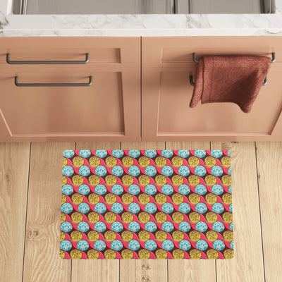 African Fashion Print Pattern Kitchen Mat