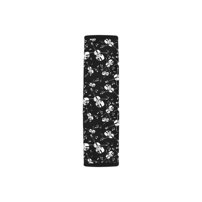 Violin Print Design LKS404 Car Seat Belt Cover