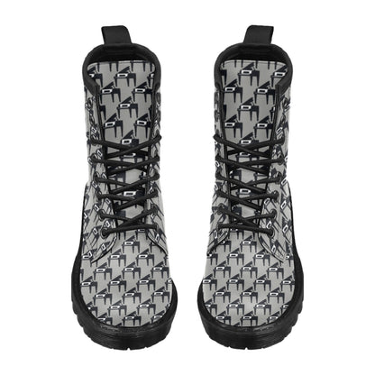 Piano Print Design LKS404 Women's Boots