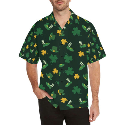 St Patricks Day Print Design LKS306 Men's Hawaiian Shirt